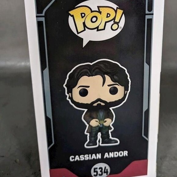 Funko Pop! Star Wars Rogue One #534 Cassian Andor 2022 Summer Convention LE - Picture 4 of 5
